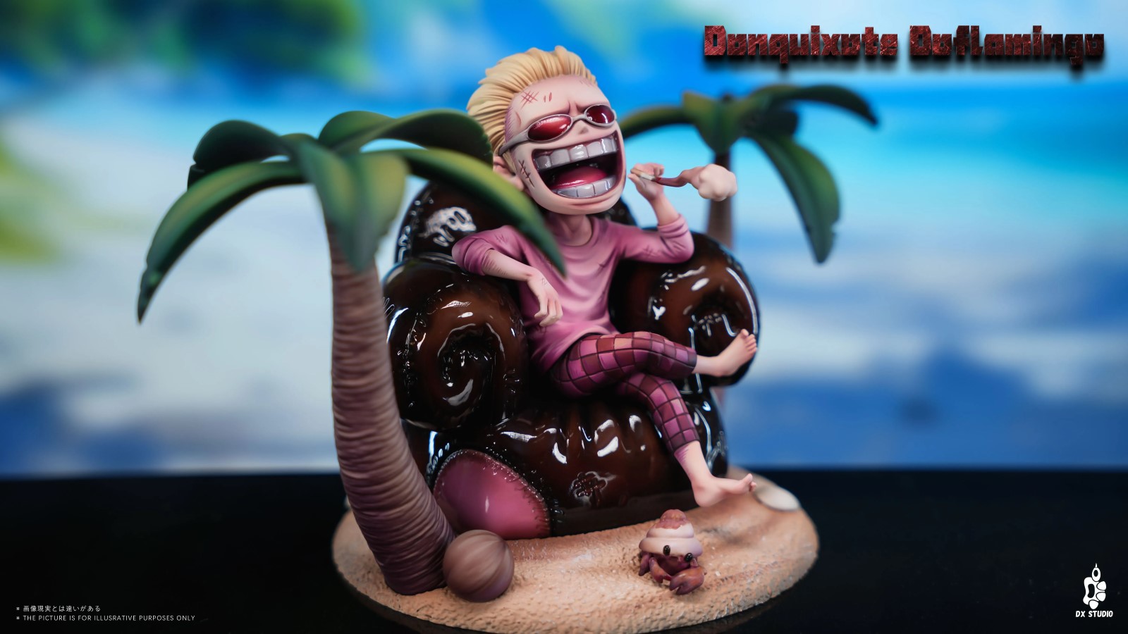 Donquixote Doflamingo, Dracule Mihawk and Sir Crocodile - One Piece