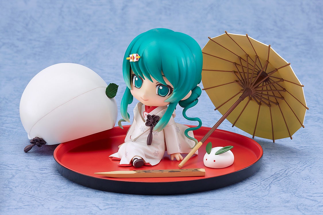 Nendoroid Hatsune Miku Snow Miku Strawberry White Pure Color Ver