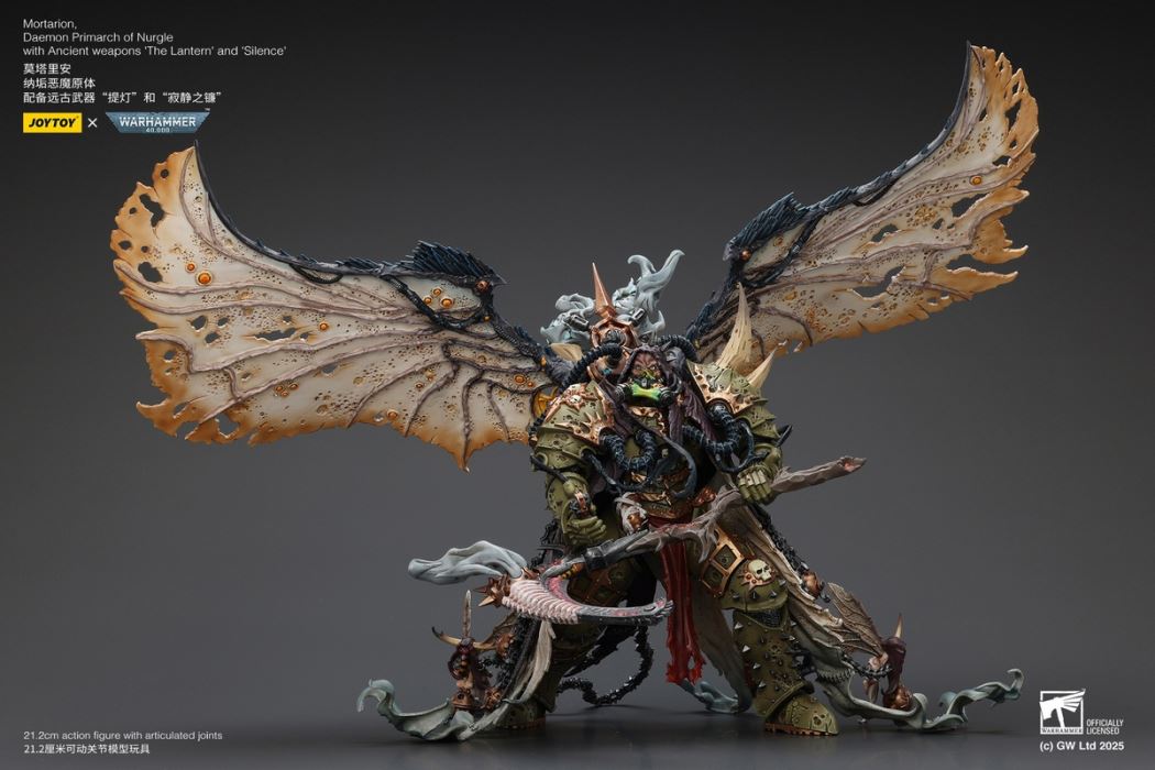 Warhammer Mortarion Nurgle Daemon Primarch 1/18