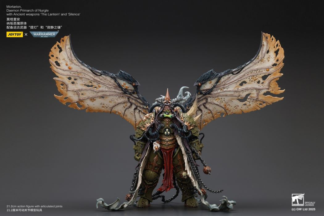 Warhammer Mortarion Nurgle Daemon Primarch 1/18