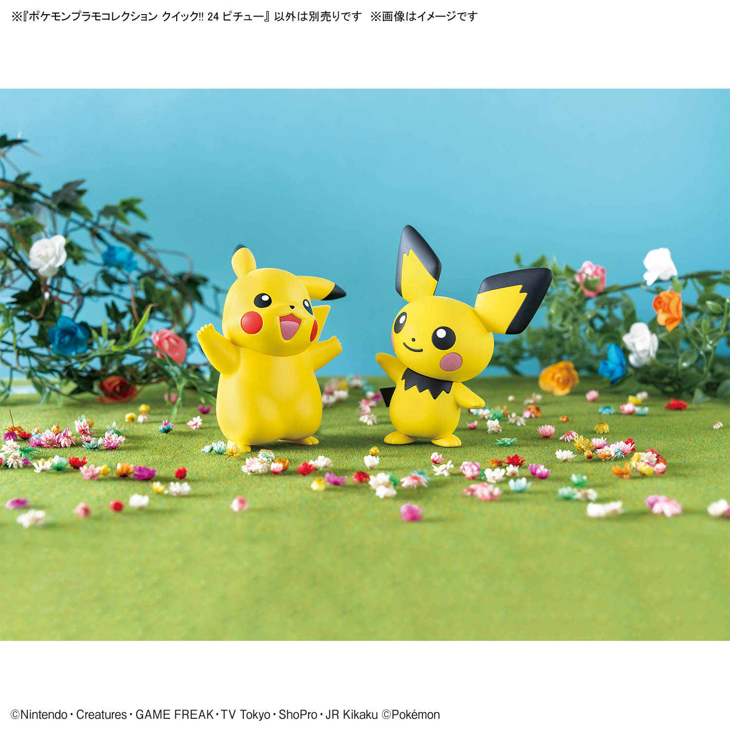 Pokemon Plastic Model Collection Quick!! 24 ​​Pichu