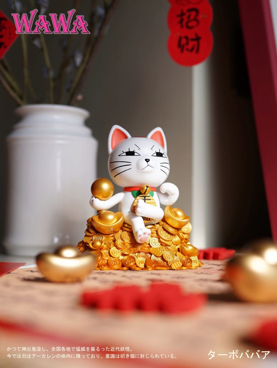 Throne Turbo Granny Fortune Cat Gold Coin - Dandadan