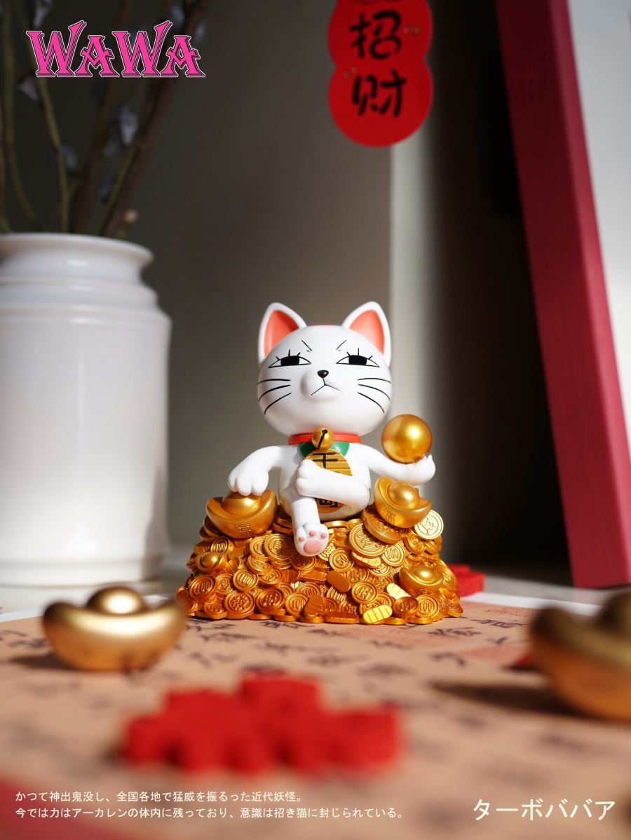 Throne Turbo Granny Fortune Cat Gold Coin - Dandadan