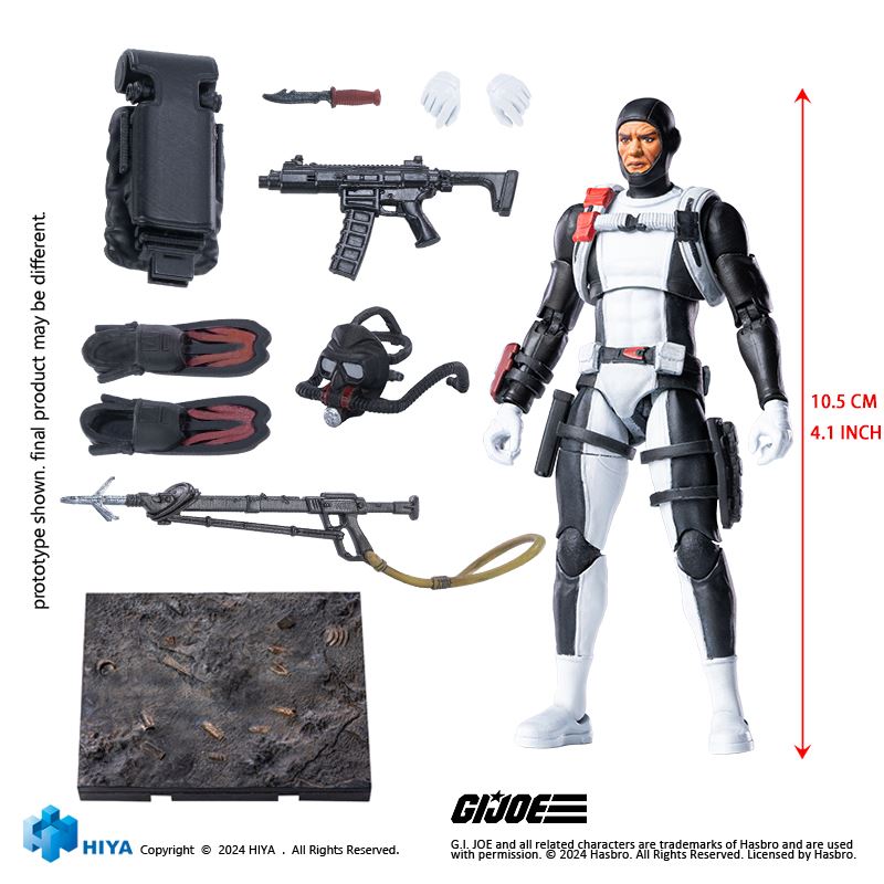 Torpedo Ray - GI Joe Special Forces 1/18