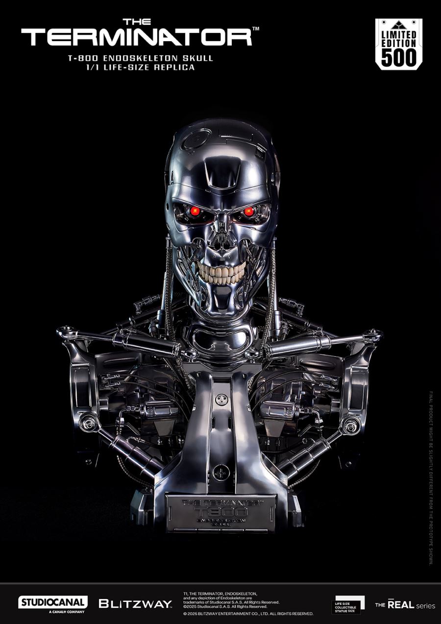 T-800 Endoskeleton Life-size Bust Replica 1/1