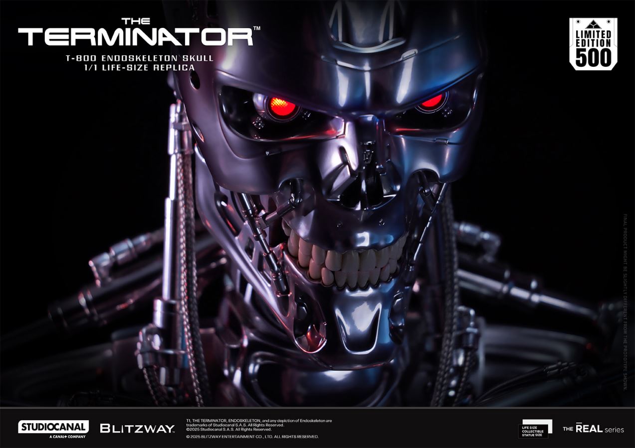 T-800 Endoskeleton Life-size Bust Replica 1/1