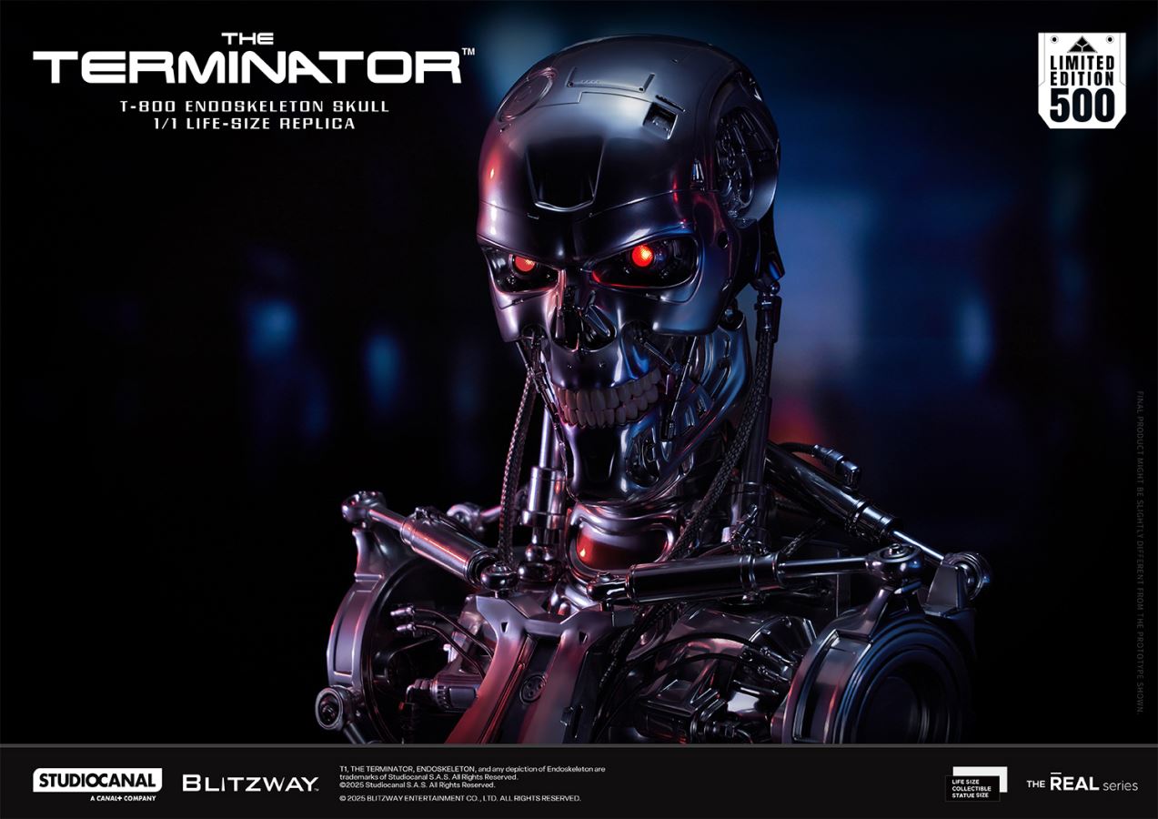 T-800 Endoskeleton Life-size Bust Replica 1/1