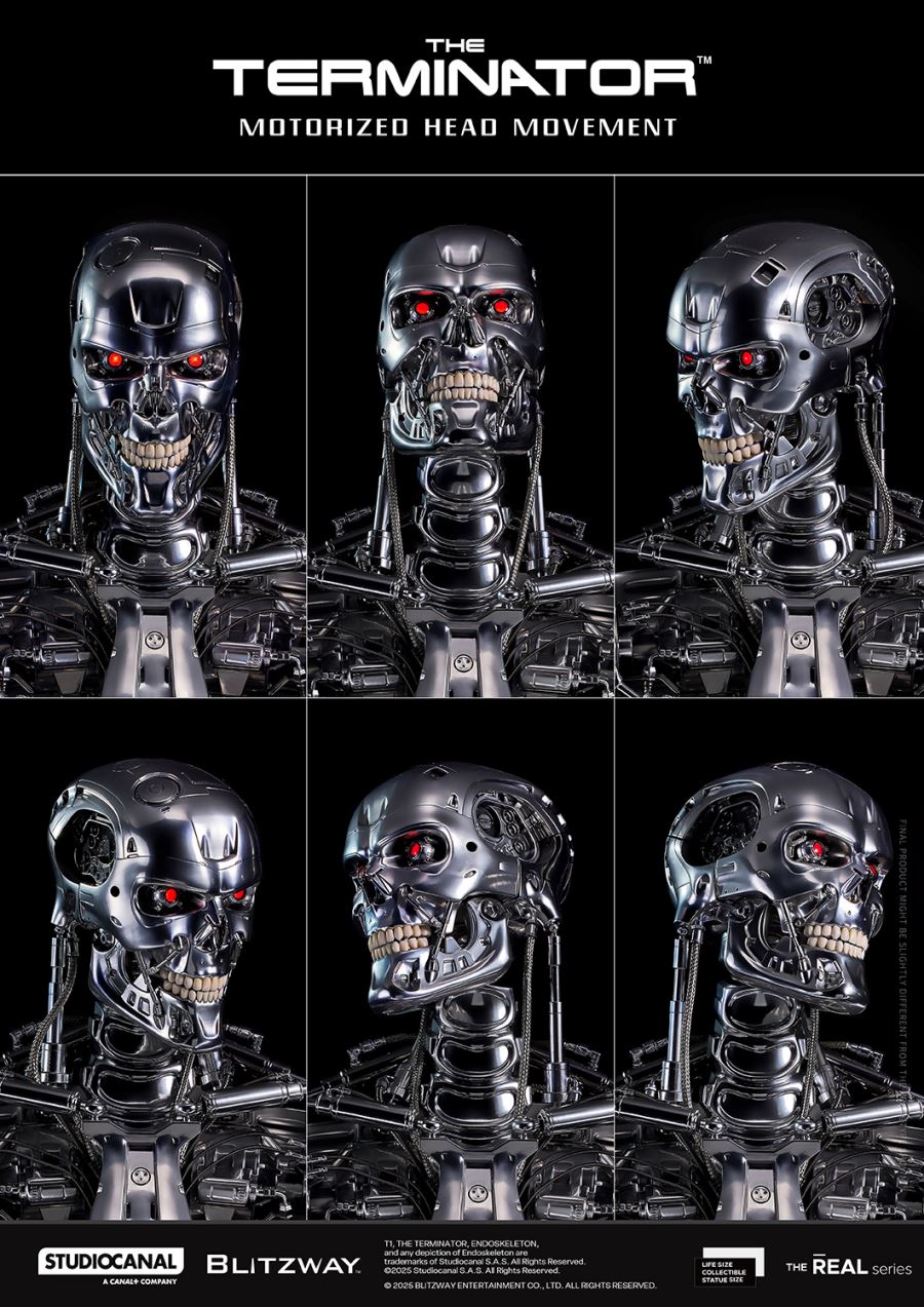 T-800 Endoskeleton Life-size Bust Replica 1/1