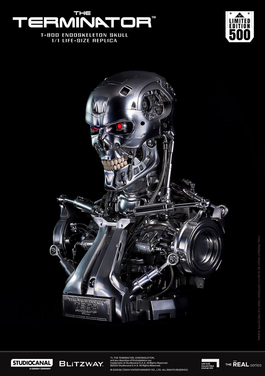 T-800 Endoskeleton Life-size Bust Replica 1/1