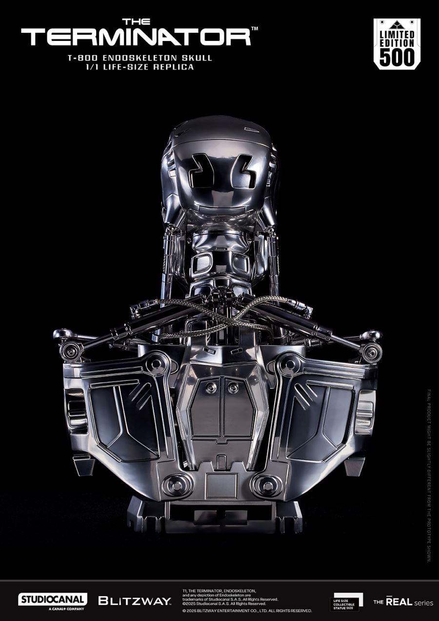 T-800 Endoskeleton Life-size Bust Replica 1/1