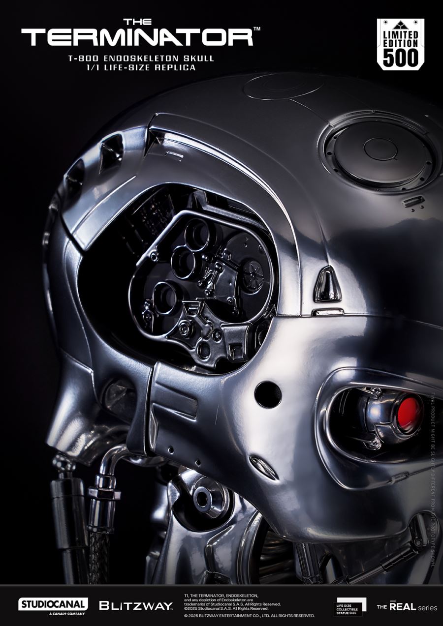 T-800 Endoskeleton Life-size Bust Replica 1/1
