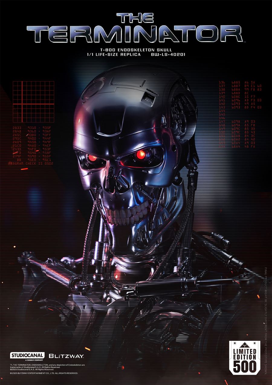 T-800 Endoskeleton Life-size Bust Replica 1/1
