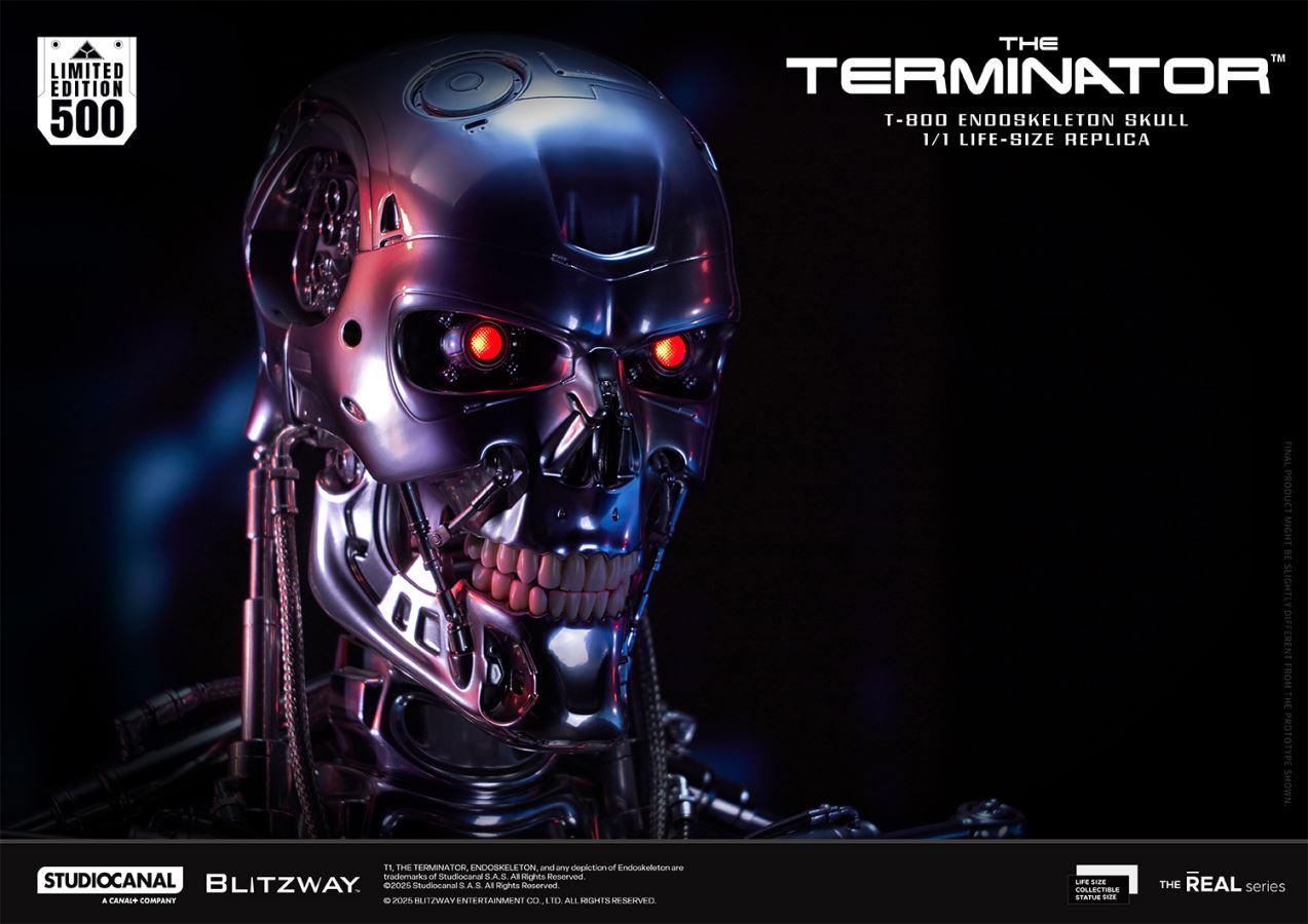 T-800 Endoskeleton Life-size Bust Replica 1/1