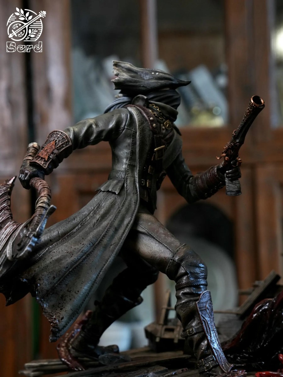 Bloodborne Fight in the Astral Clock Tower Lady Maria vs. Hunter