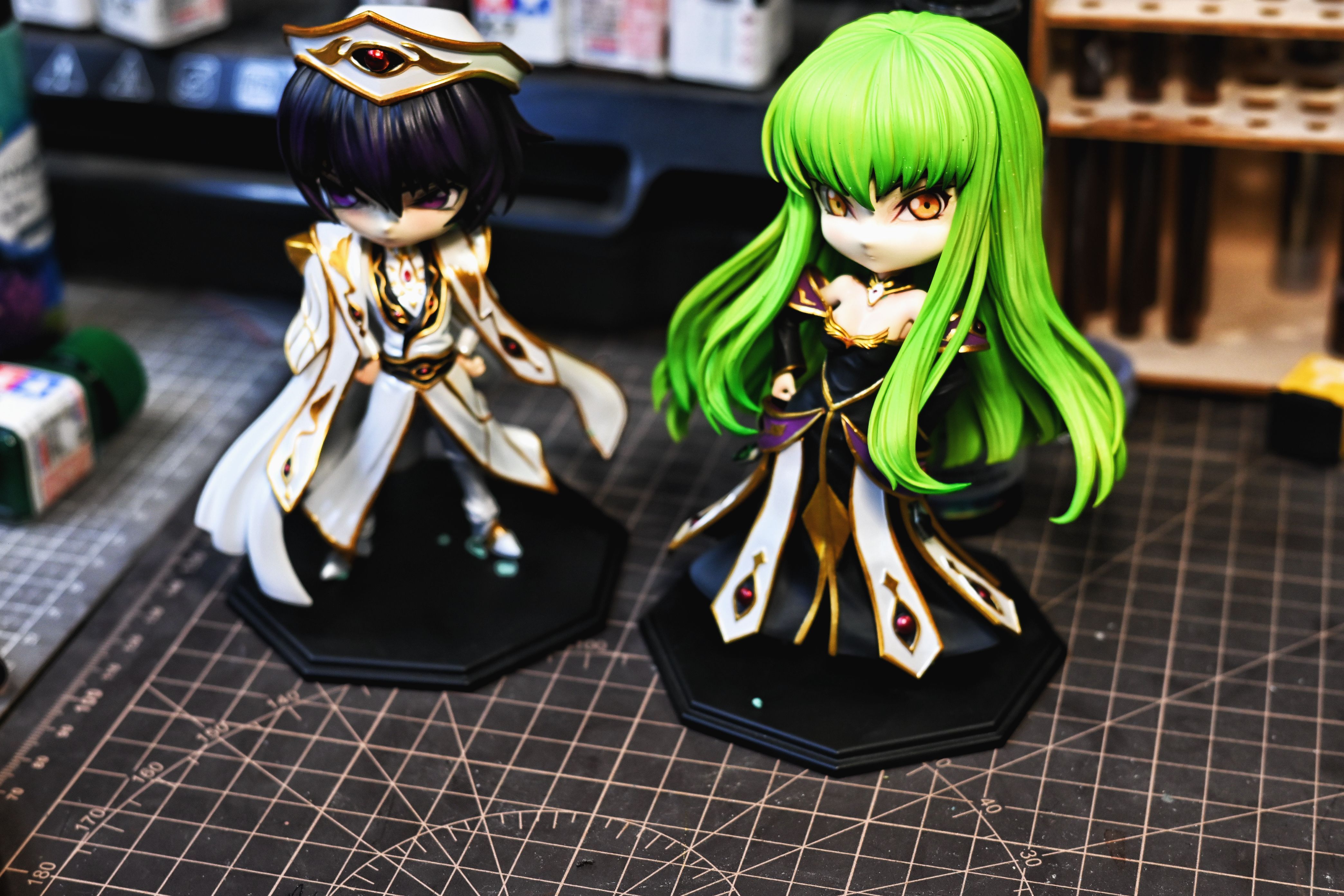 C.C. & Lelouch - Code Geass Q version