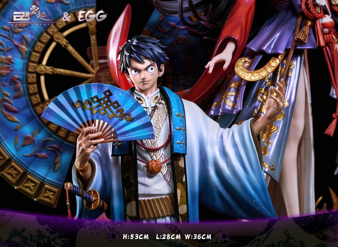 Luffy & Boa Hancock - One Piece