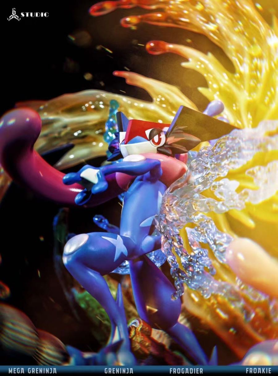 Mega Greninja Water Shuriken All Out - Pokemon