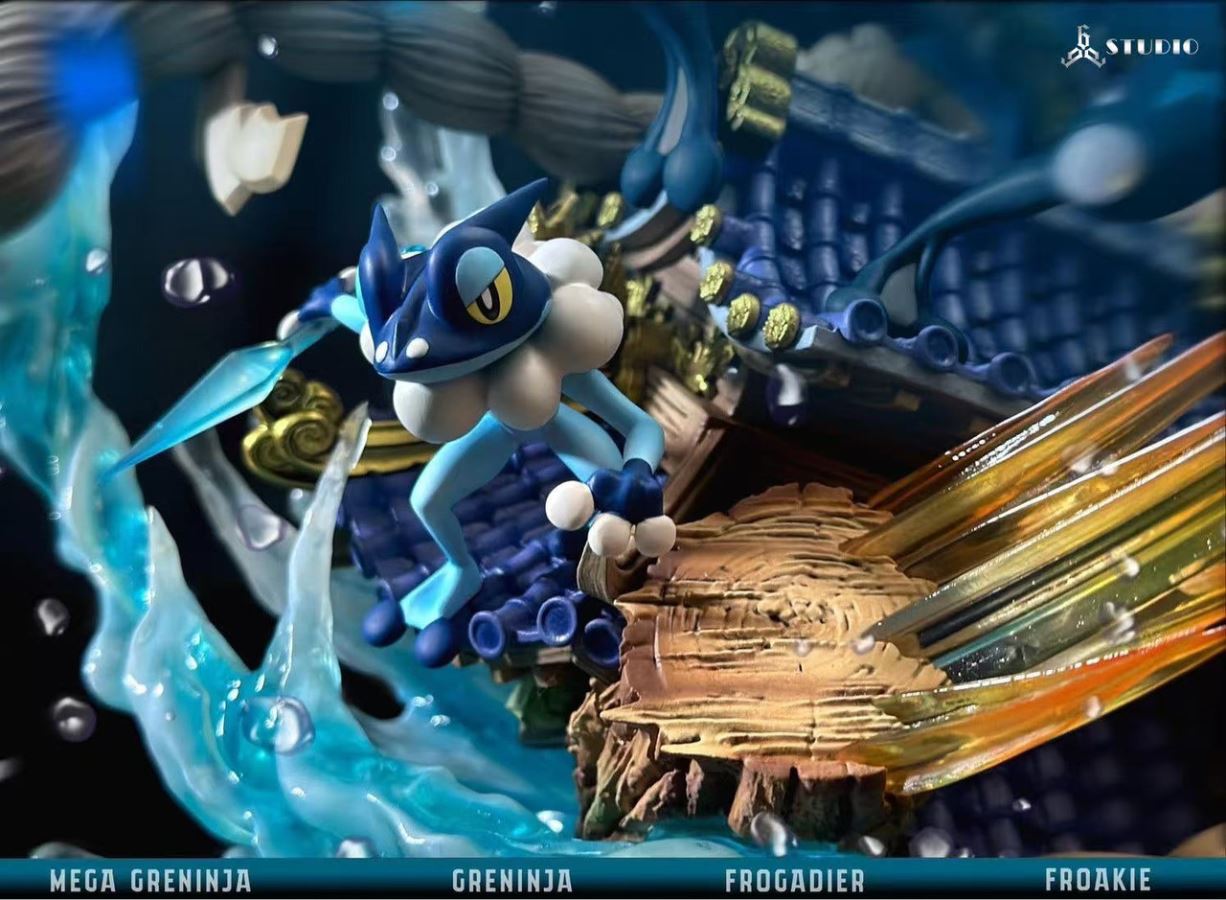 Mega Greninja Water Shuriken All Out - Pokemon