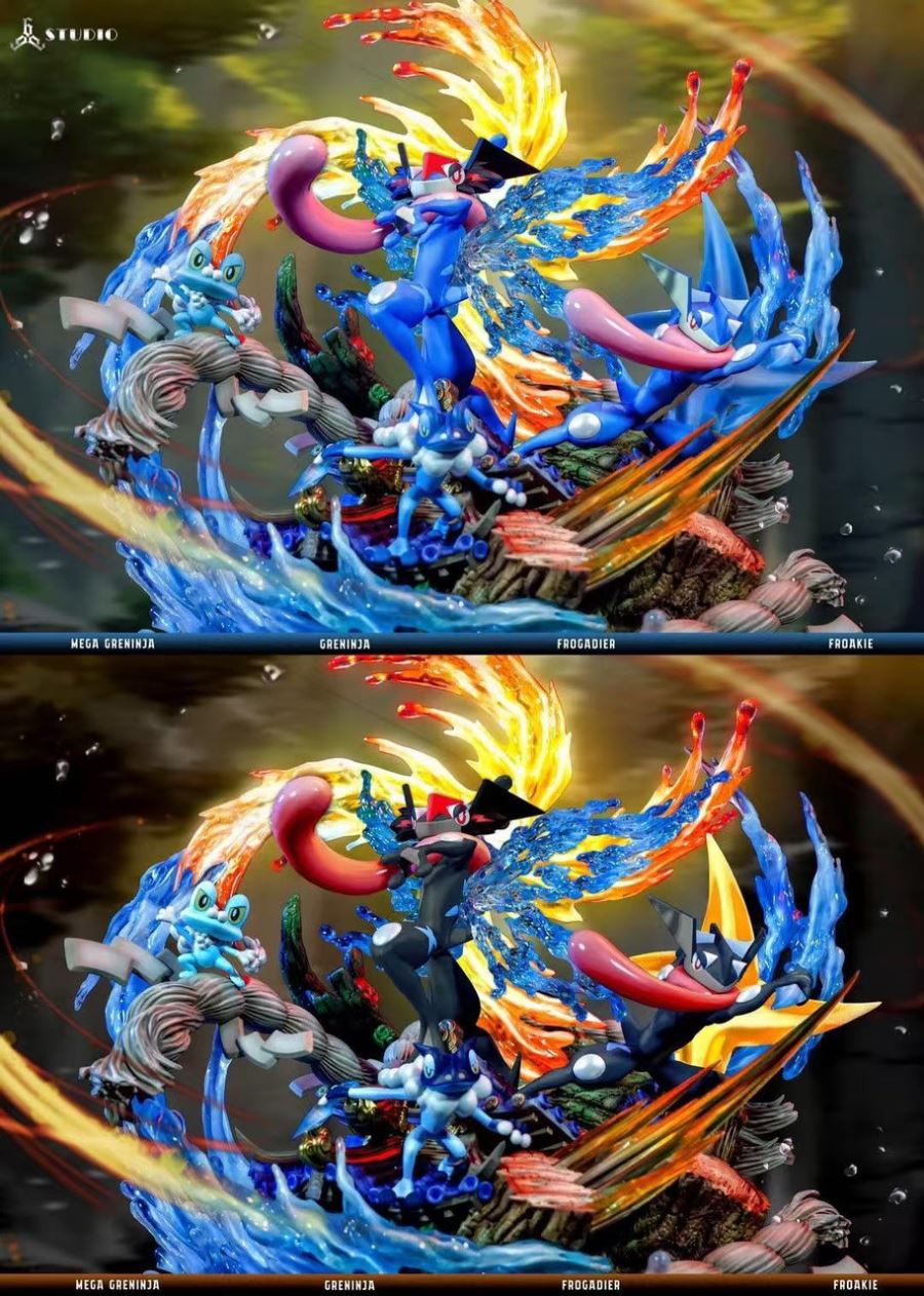 Mega Greninja Water Shuriken All Out - Pokemon