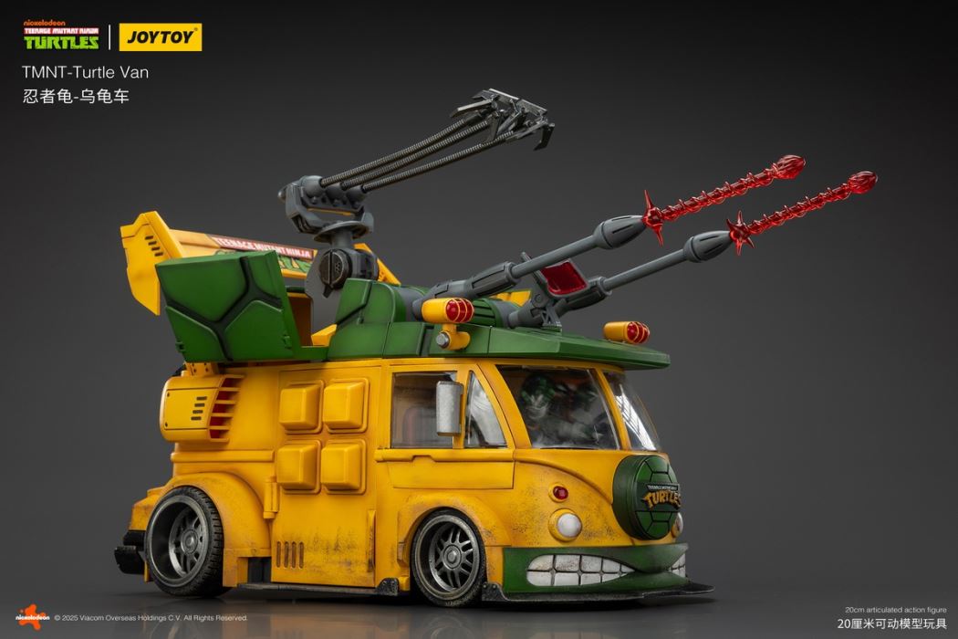 TMNT Ninja Turtles - Turtle Car & Ronnie the Nail 1/18