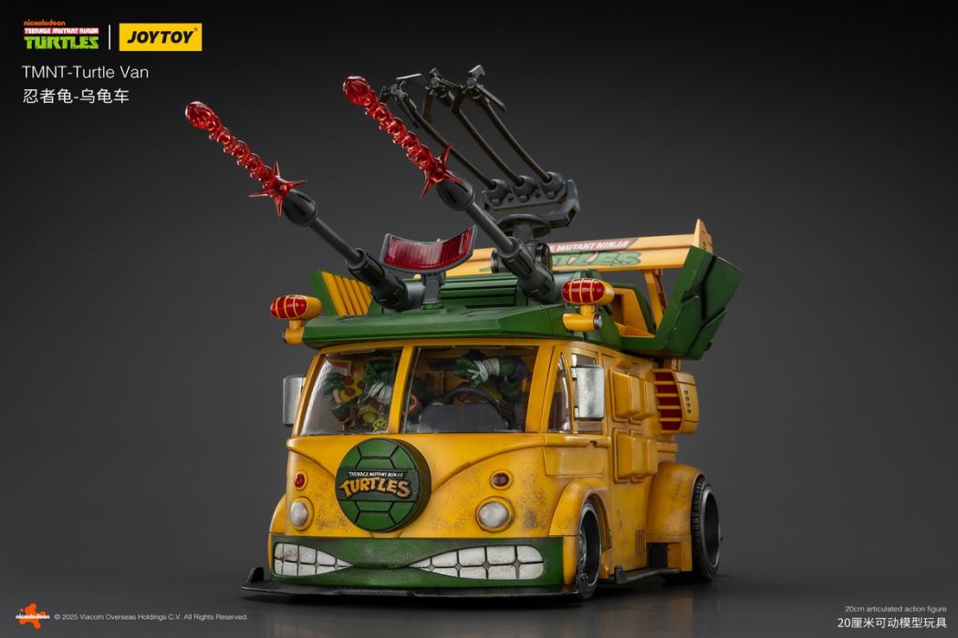 TMNT Ninja Turtles - Turtle Car & Ronnie the Nail 1/18