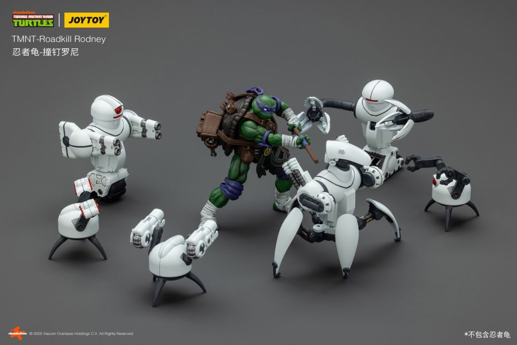 TMNT Ninja Turtles - Turtle Car & Ronnie the Nail 1/18