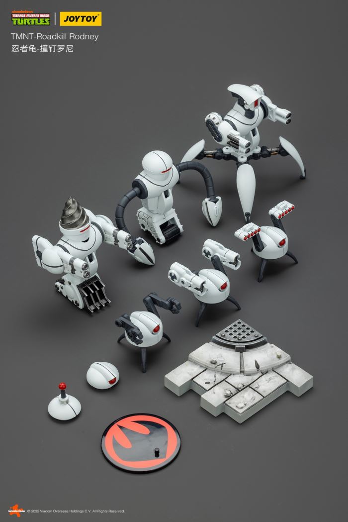 TMNT Ninja Turtles - Turtle Car & Ronnie the Nail 1/18