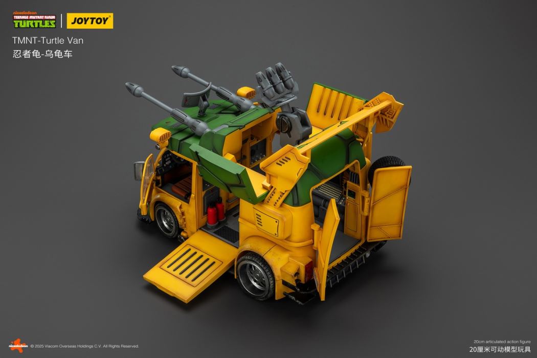 TMNT Ninja Turtles - Turtle Car & Ronnie the Nail 1/18