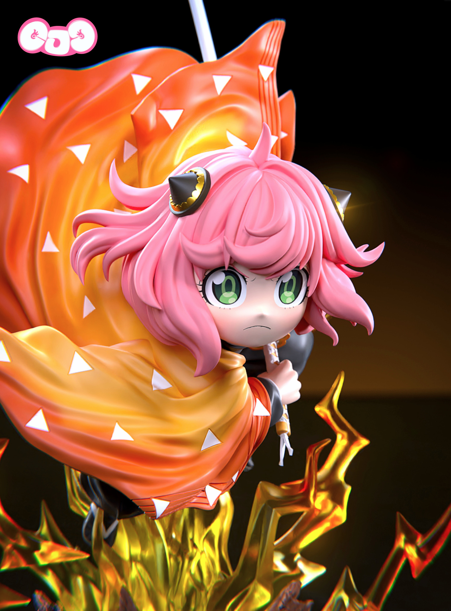 Anya cos Zenitsu Agatsuma - Spy x Family