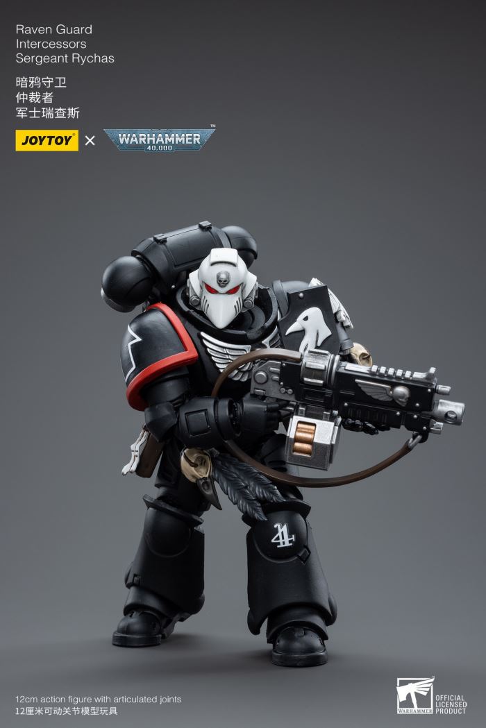 Ultramarines Primaris Lieutenant Agaranth/Jump Pack Captain/Raven Arbiter Sergeant Richas 1/18