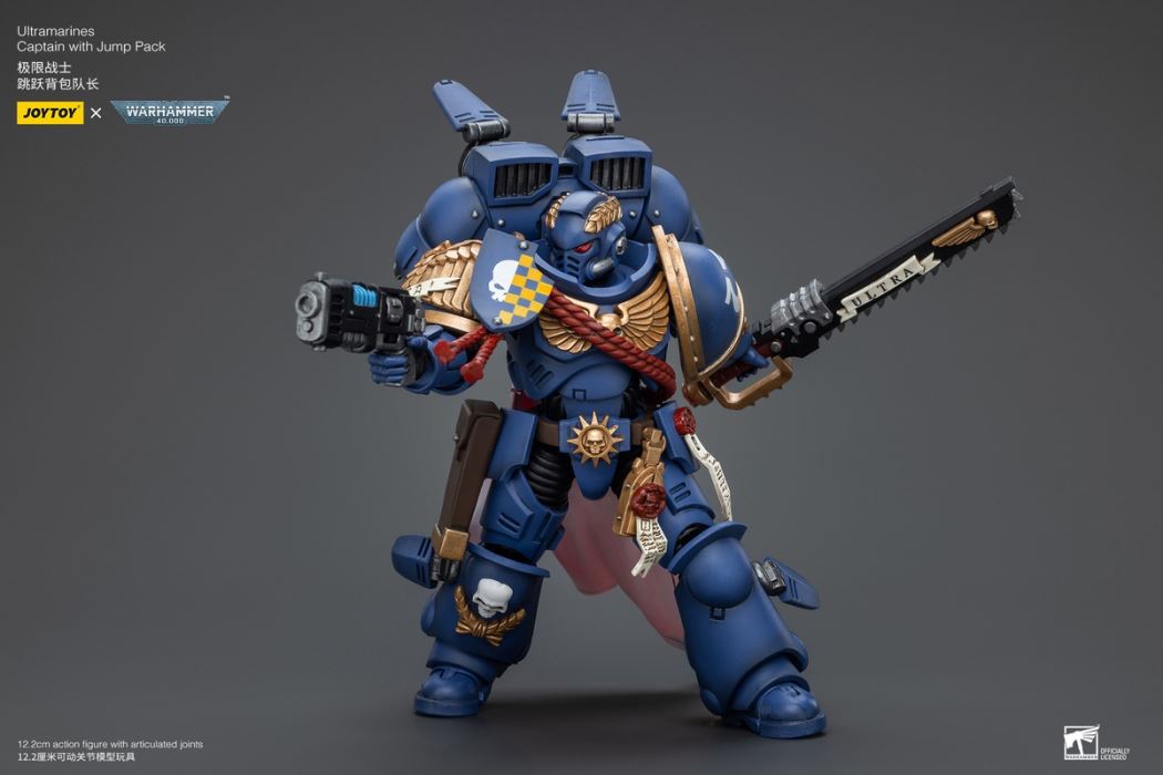 Ultramarines Primaris Lieutenant Agaranth/Jump Pack Captain/Raven Arbiter Sergeant Richas 1/18