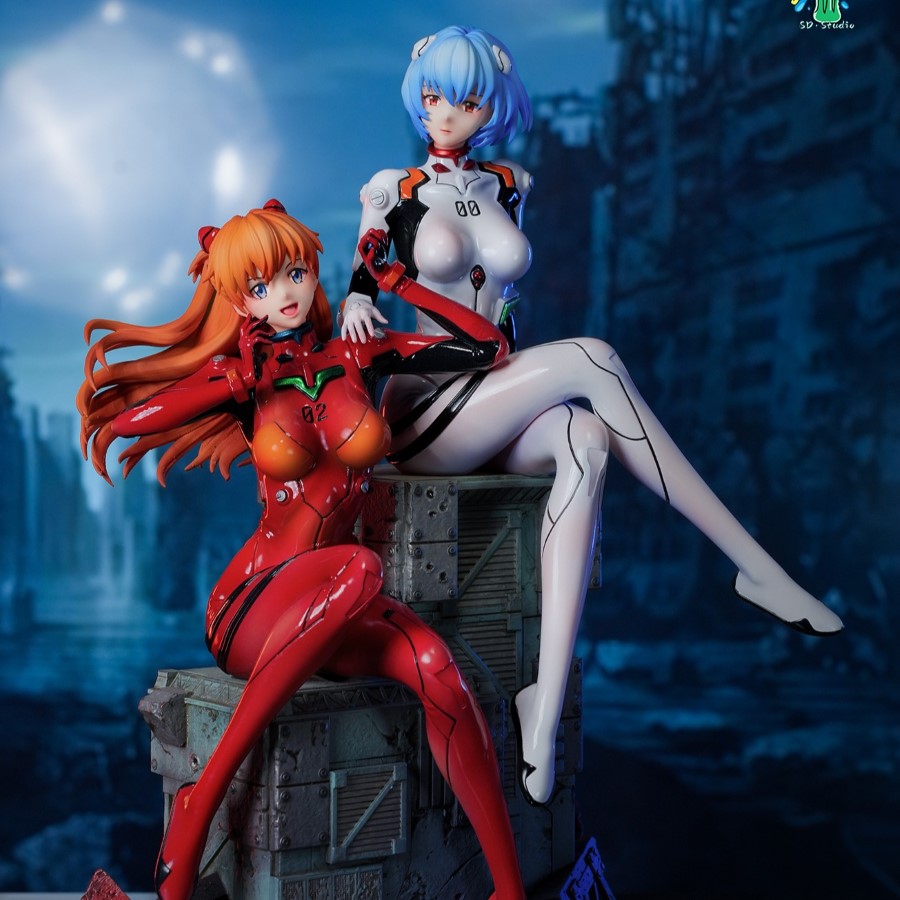 Asuka & Ayanami Rei - Evangelion 1/6