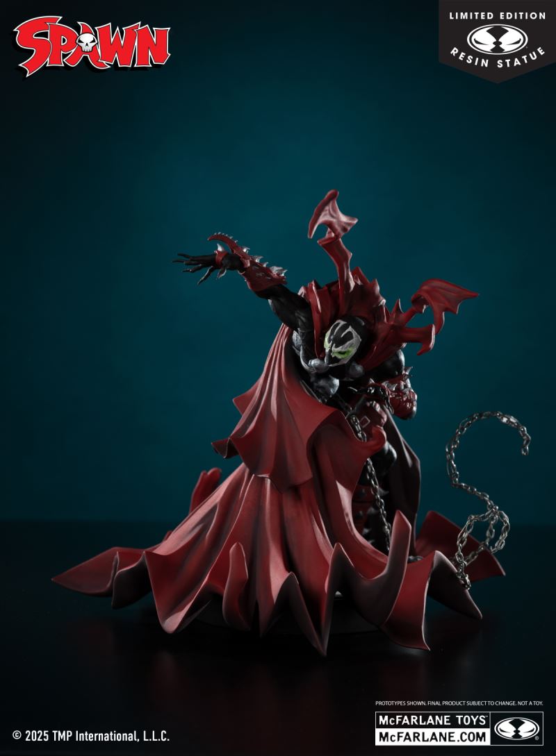 Spawn Inspired by the Art of Greg Capullo (Black White & Red All Over) 1/10