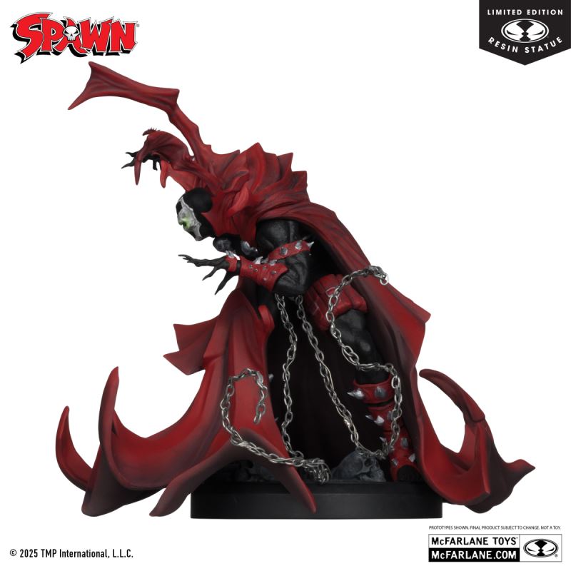 Spawn Inspired by the Art of Greg Capullo (Black White & Red All Over) 1/10
