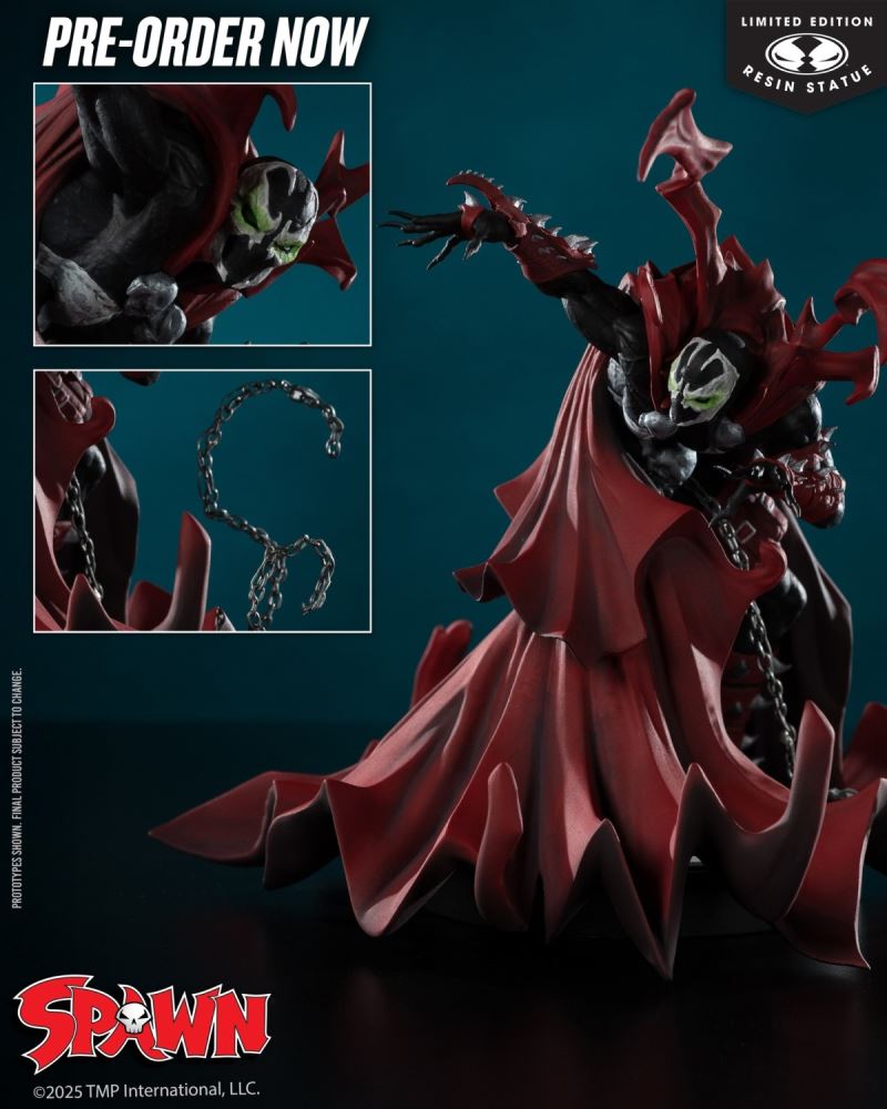 Spawn Inspired by the Art of Greg Capullo (Black White & Red All Over) 1/10