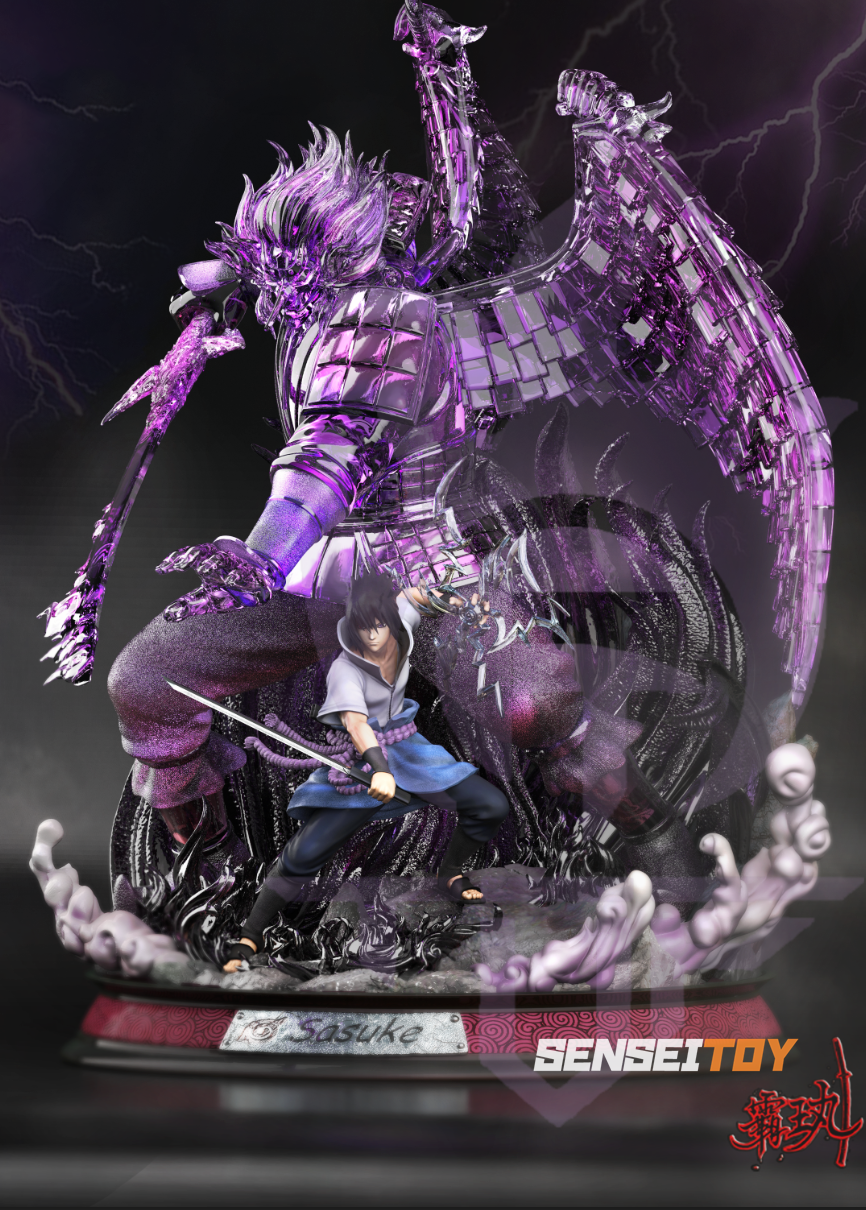 Sasuke & Perfect Susanoo - Naruto