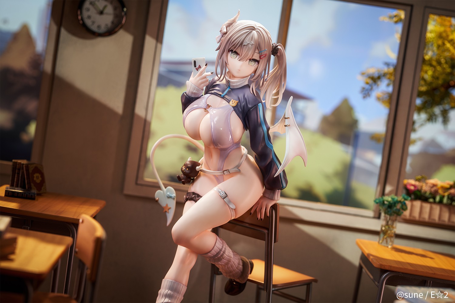 Mukuchikei Gal Succubus Yuki Shinomiya Illustrated by sune 1/6