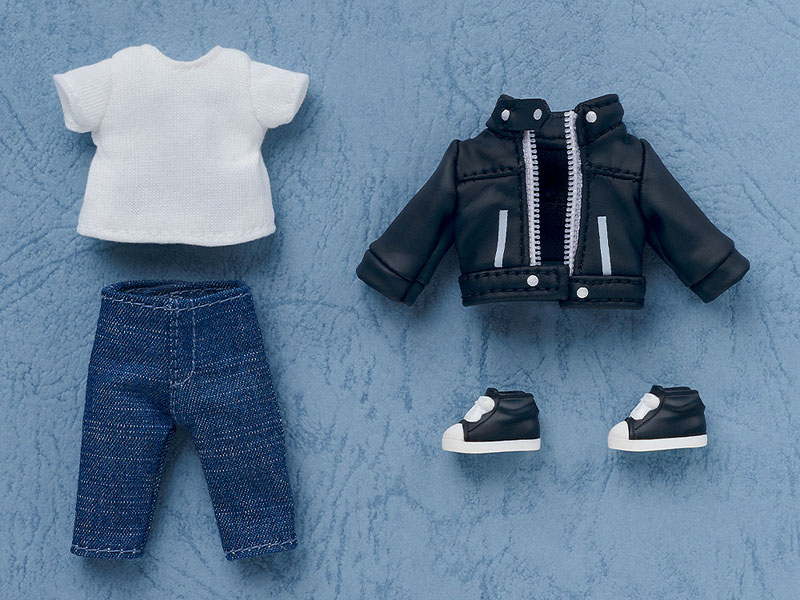 Nendoroid Doll Outfit Set Leather Jacket [ Black ]