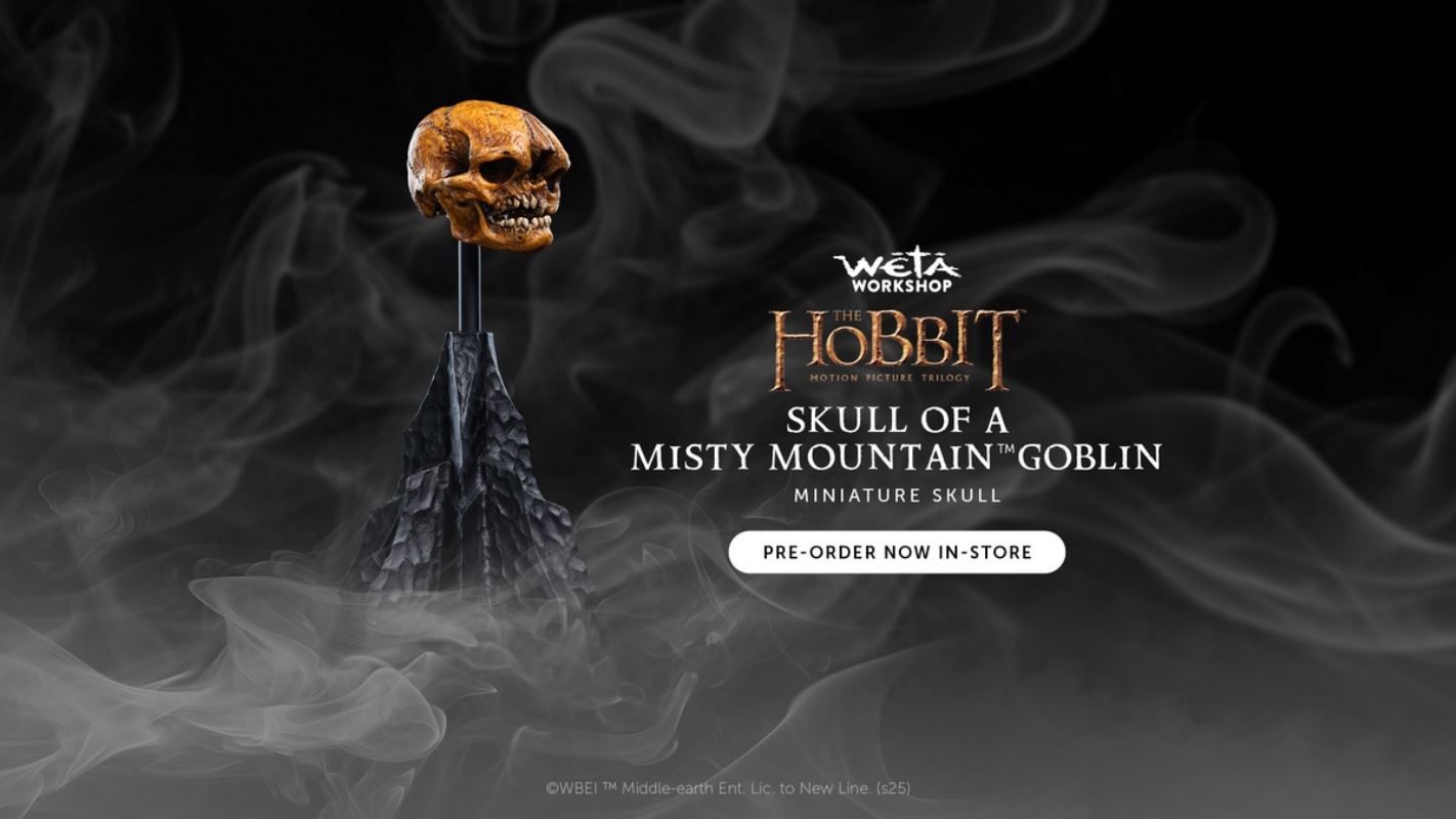 The Hobbit Skull of a Misty Mountain Goblin
