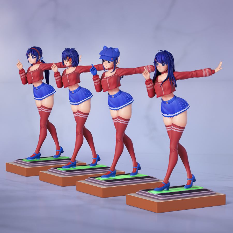 Mita - MiSide Four forms