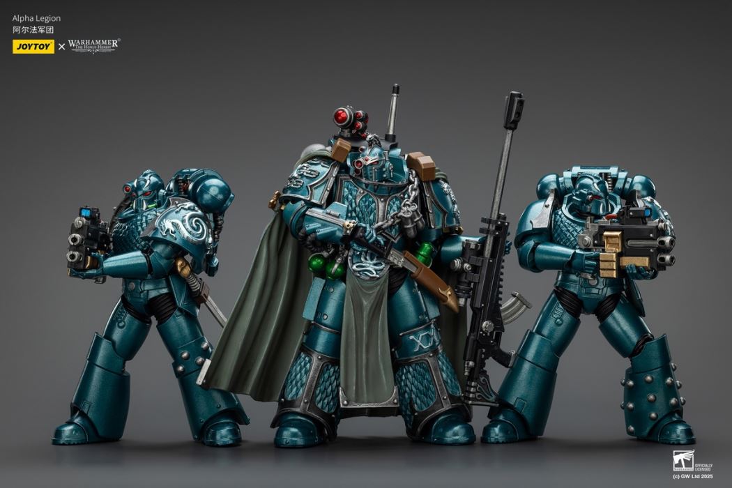 Alpha Legion - Isydus One Thousand / Chief Headhunter / Headhunter 1/18
