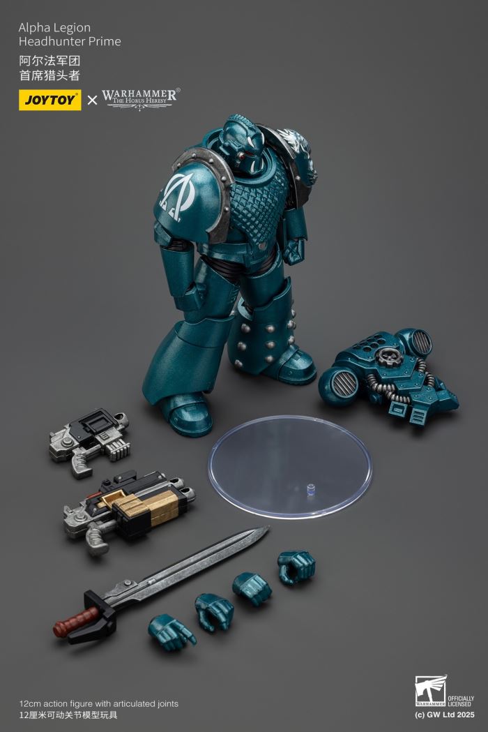 Alpha Legion - Isydus One Thousand / Chief Headhunter / Headhunter 1/18