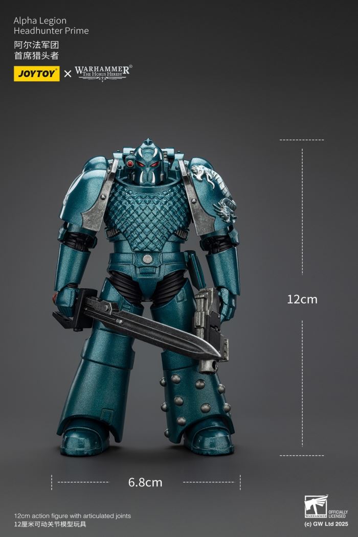 Alpha Legion - Isydus One Thousand / Chief Headhunter / Headhunter 1/18