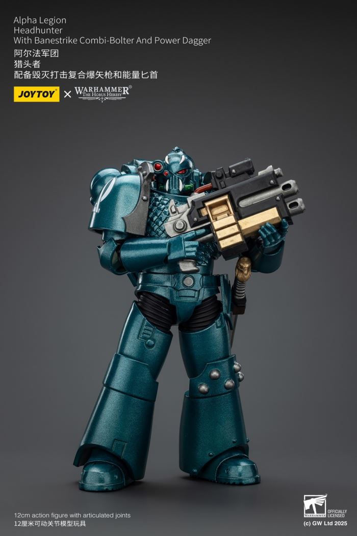 Alpha Legion - Isydus One Thousand / Chief Headhunter / Headhunter 1/18