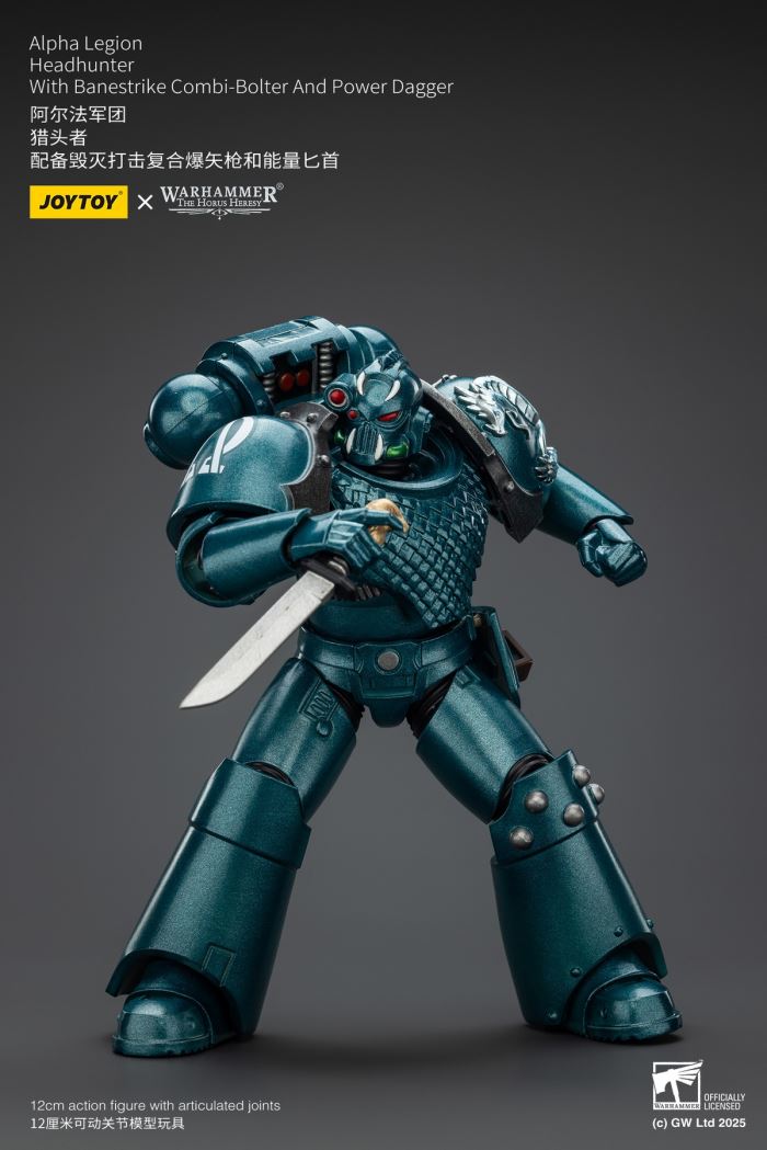 Alpha Legion - Isydus One Thousand / Chief Headhunter / Headhunter 1/18