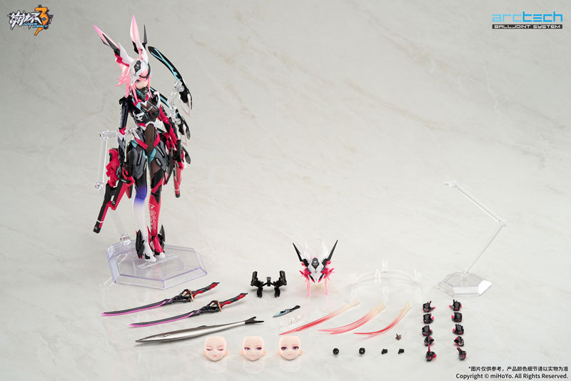 ARCTECH Posable Series Honkai Impact 3rd Sakura Yae Darkbolt Jonin Neon Shade Ver