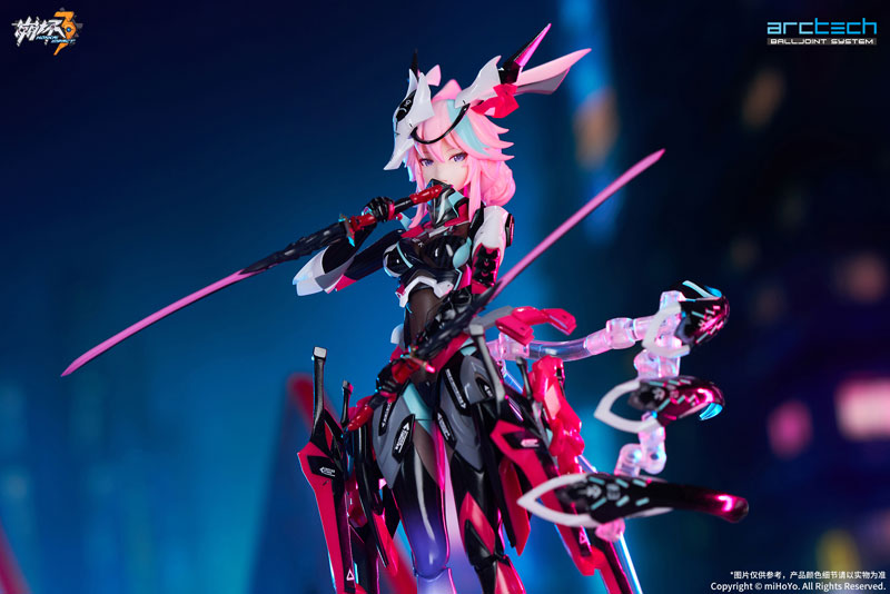 ARCTECH Posable Series Honkai Impact 3rd Sakura Yae Darkbolt Jonin Neon Shade Ver
