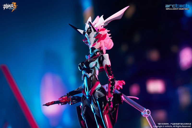 ARCTECH Posable Series Honkai Impact 3rd Sakura Yae Darkbolt Jonin Neon Shade Ver