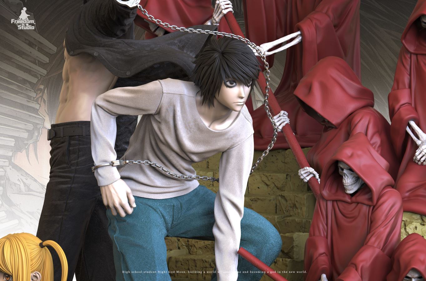 Yagami Light & L & Misa Amane - Death Note