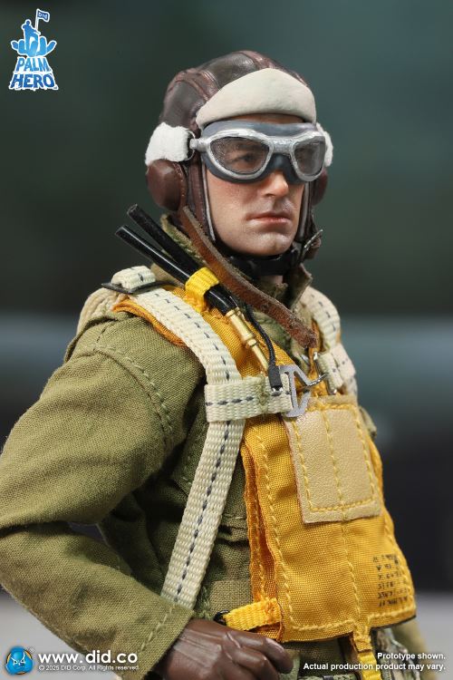 Captain Leif, a pilot of the U.S. Army Air Force in World War II 1/12
